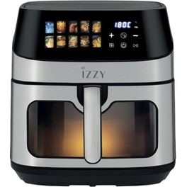 IZZY IZ-8270 με Αποσπώμενο Κάδο 2200 W 8.2 L Ασημί/Μαύρο Φριτέζα Αέρος
