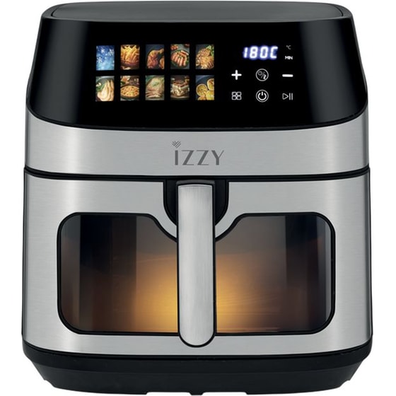 IZZY IZ-8270 με Αποσπώμενο Κάδο 2200 W 8.2 L Ασημί/Μαύρο Φριτέζα Αέρος image 0