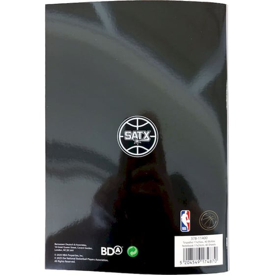 Τετράδιο Σημειώσεων Back Me Up B6 40 Φύλλων NBA Victor Wembanyama image 1