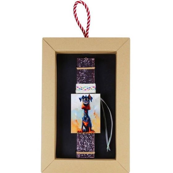 Λαμπάδα Synchronia Μαγνητάκι Σκύλος Blacky image 1