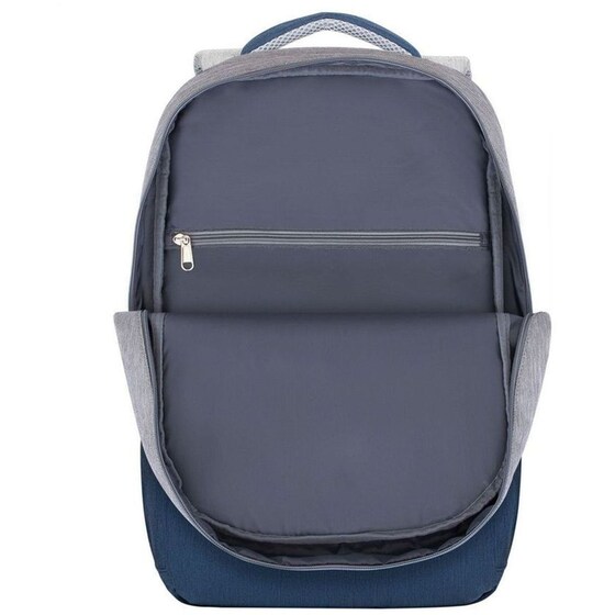 Τσάντα Backpack Rivacase Prater 17.3" Grey/Dark Blue image 8