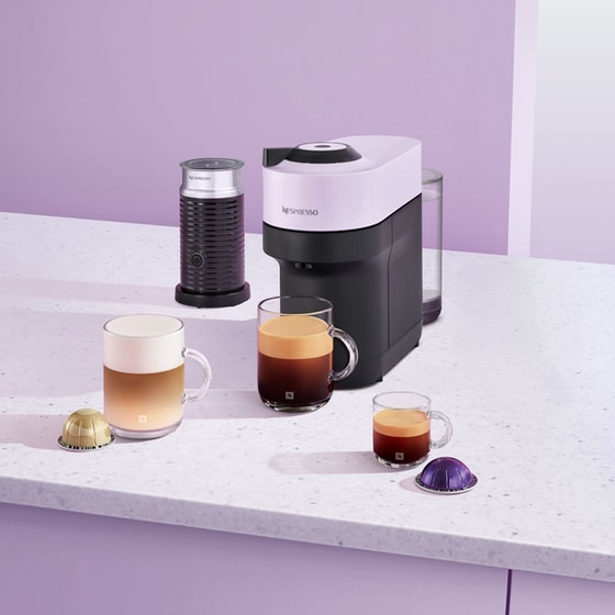 Nespresso® KRUPS Vertuo Pop Lilac Μηχανή Καφέ image 8
