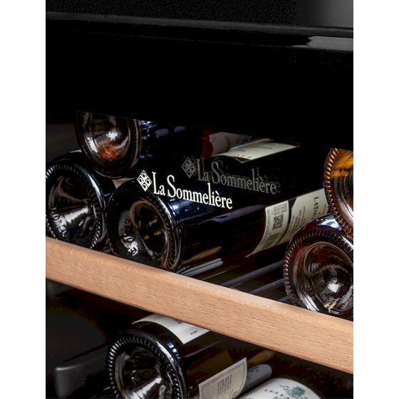 LA SOMMELIERE LS102DZBLACK για 102 Μπουκάλια Μαύρο Συντηρητής Κρασιών image 7