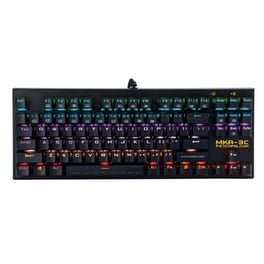 Armaggeddon MKA-3C Psychfalcon Gaming Μηχανικό Ενσύρματο Πληκτρολόγιο Tenkeyless με Outemu Blue διακόπτες και Φωτιζόμενα πλήκτρα (US)
