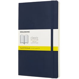 Σημειωματάριο Moleskine Classic Καρέ Μπλε Large (1 Τεμάχιο)