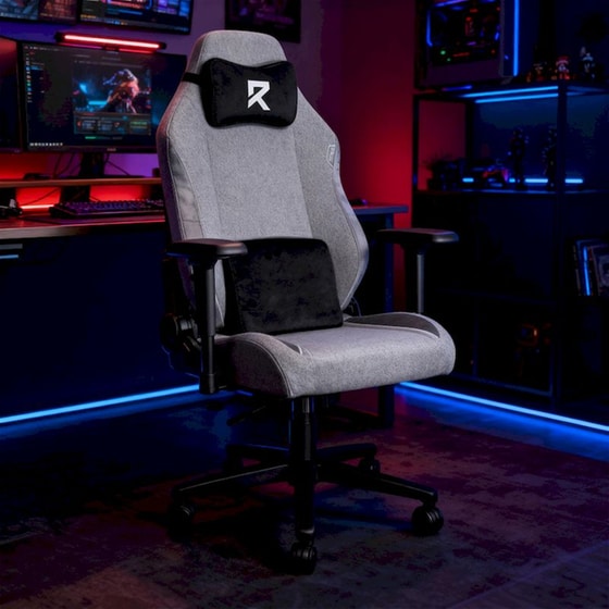 Καρέκλα Gaming Redragon C323 Υφασμάτινη Γκρι image 4