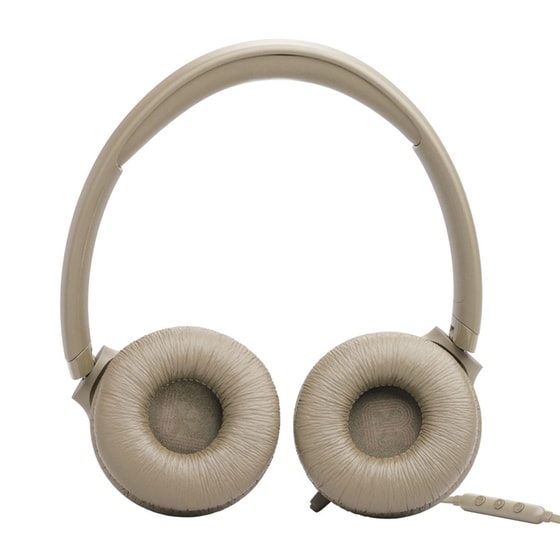 JBL Tune 530C Ενσύρματα Ακουστικά Κεφαλής - Beige image 1