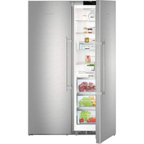 Ψυγείο Ντουλάπα LIEBHERR SBSes 8773 Inox 635Lt image 1