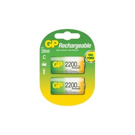 Επαναφορτιζόμενες μπαταρίες GPRC220-C2 - 2200mAh τύπου C - 2τεμ