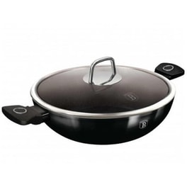 Αντικολλητικό Τηγάνι WOK BERLINGER HAUS BH-8219 30 cm Μαύρο