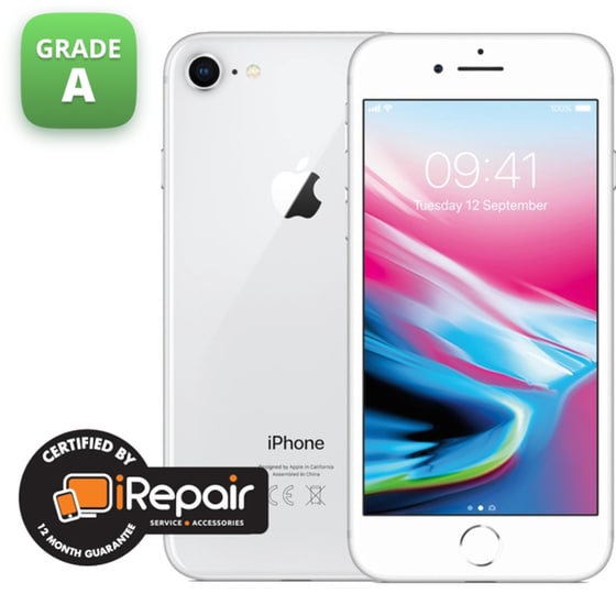 Refurbished Apple iPhone 8 64GB Silver | Grade A image 0