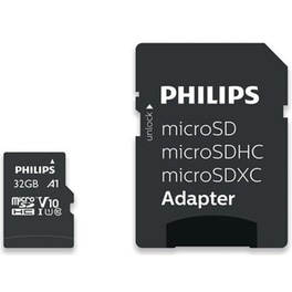Philips FM32MP45B microSDHC 32GB U1 με αντάπτορα