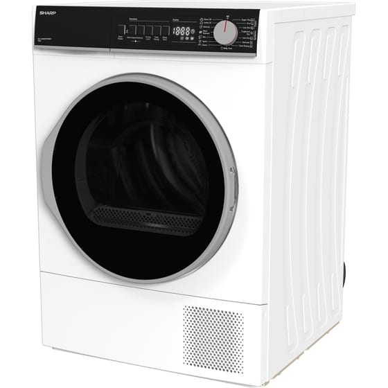 SHARP KD-NHB9S7GWD-EE 9 kg με Αντλία Θερμότητας Λευκό Στεγνωτήριο Ρούχων image 1