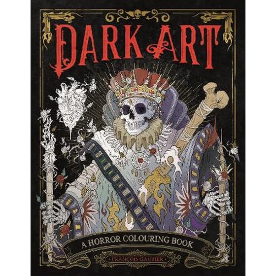 Dark Art: A Horror Colouring Book image 0
