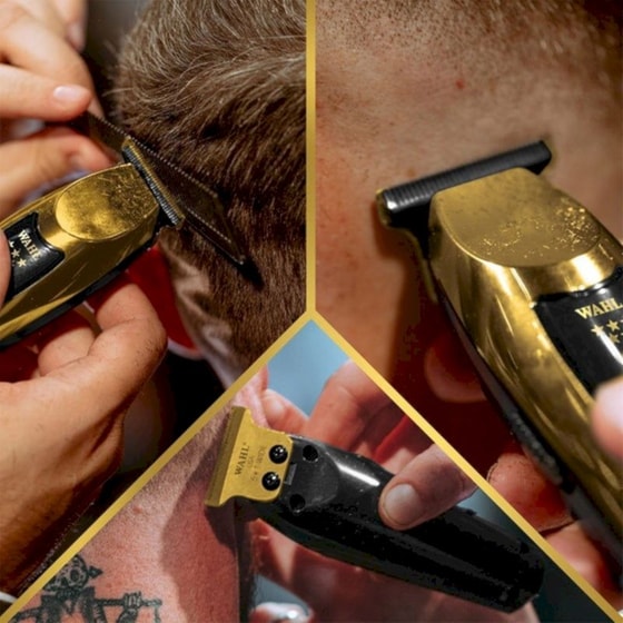 Επαγγελματική Κουρευτική Μηχανή Wahl Cordless Detailer Li - Χρυσό image 5