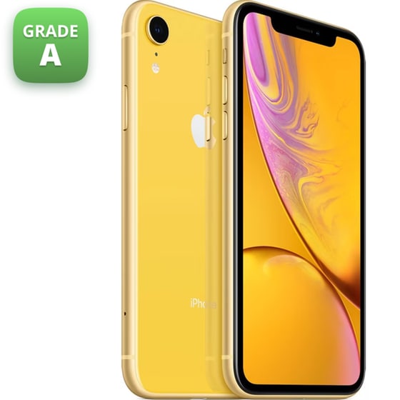 Refurbished Apple iPhone XR 128GB Yellow Grade A Public