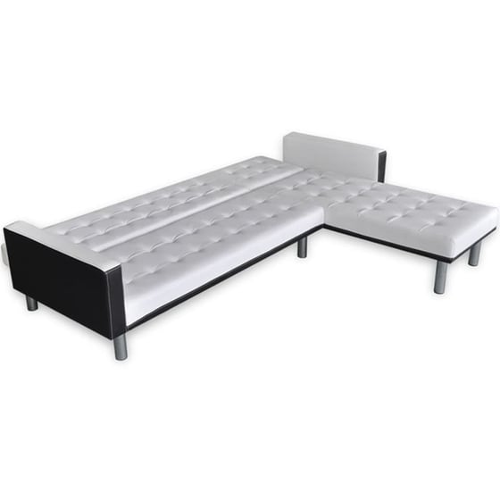 Γωνιακός Καναπές VidaXL 218x155cm - Λευκό image 4