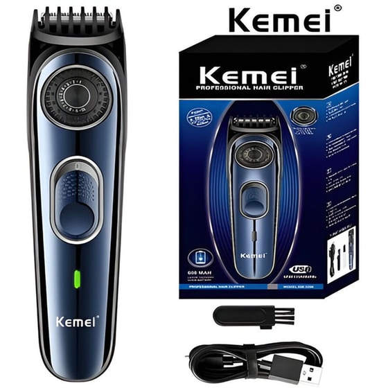 Κουρευτική Μηχανή - KM-1256 - Kemei image 0