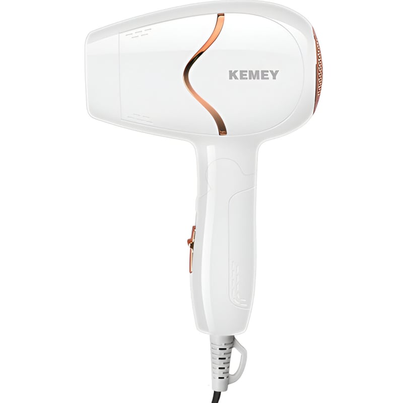 Σεσουάρ Μαλλιών KEMEI KM-6839 1800 W Λευκό
