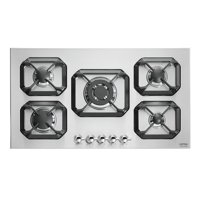 LOFRA HRS9A0CHROME 90 cm Ασημί Εστία Αερίου Αυτόνομη