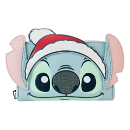 Πορτοφόλι Loungefly Disney Stitch Holiday Cosplay - Γαλάζιο