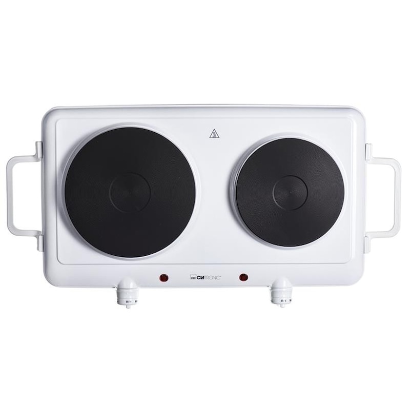 Clatronic Dkp 3583 White Tabletop Sealed Plate 2 Zone(s)