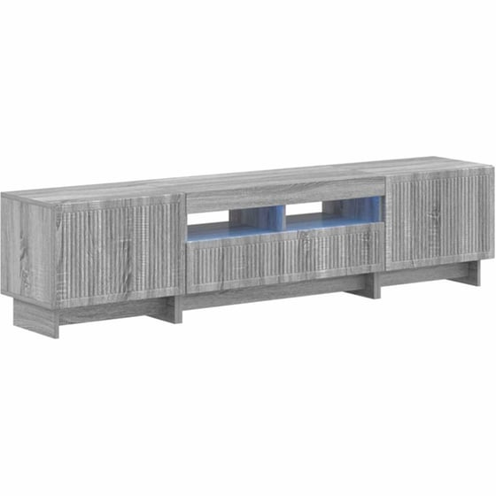 Έπιπλο Τηλεόρασης VidaXL με LED 5 τμχ 178 x 35 x 43 cm - Γκρι Sonoma image 0