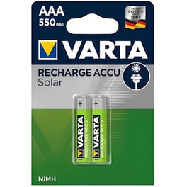 Επαναφορτιζόμενες Μπαταρίες Varta AAA NiMH 550mAh 1.2 V 2 τεμάχια
