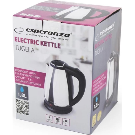 Βραστήρας ESPERANZA EKK004S 2.200 W 1.8 L Inox image 1