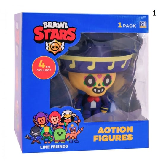 Φιγούρα P.M.I - Brawl Stars BRW6500 - 16.5cm (1τμχ) image 2