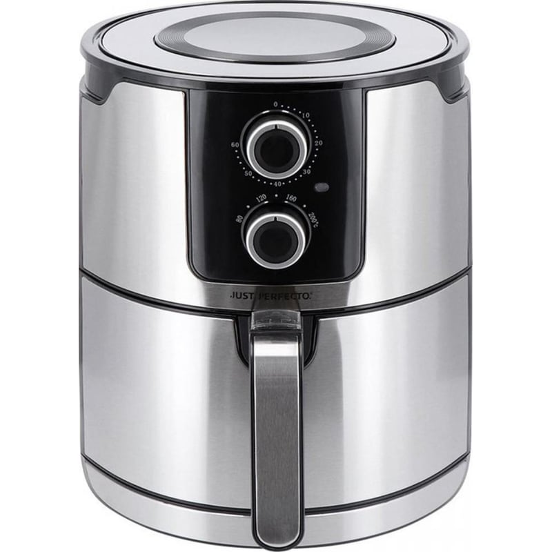 JUST PERFECTO JL-05 με Αποσπώμενο Κάδο 1400 W 4 L Inox Φριτέζα Αέρος