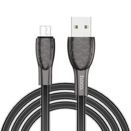 Καλώδιο δεδομένων Hoco U52 Bright Usb to Micro-usb 2.4A 1.2m - Black