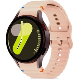 Λουράκι Samsung Galaxy Watch Fe / 7 / 6 / Classic 6 / 5 / 5 Pro / 4 / Classic 4 (47/46/45/44/43/42/40mm) - Tech-protect Silicone Sport Σιλικόνης - Pink (5906302313440)