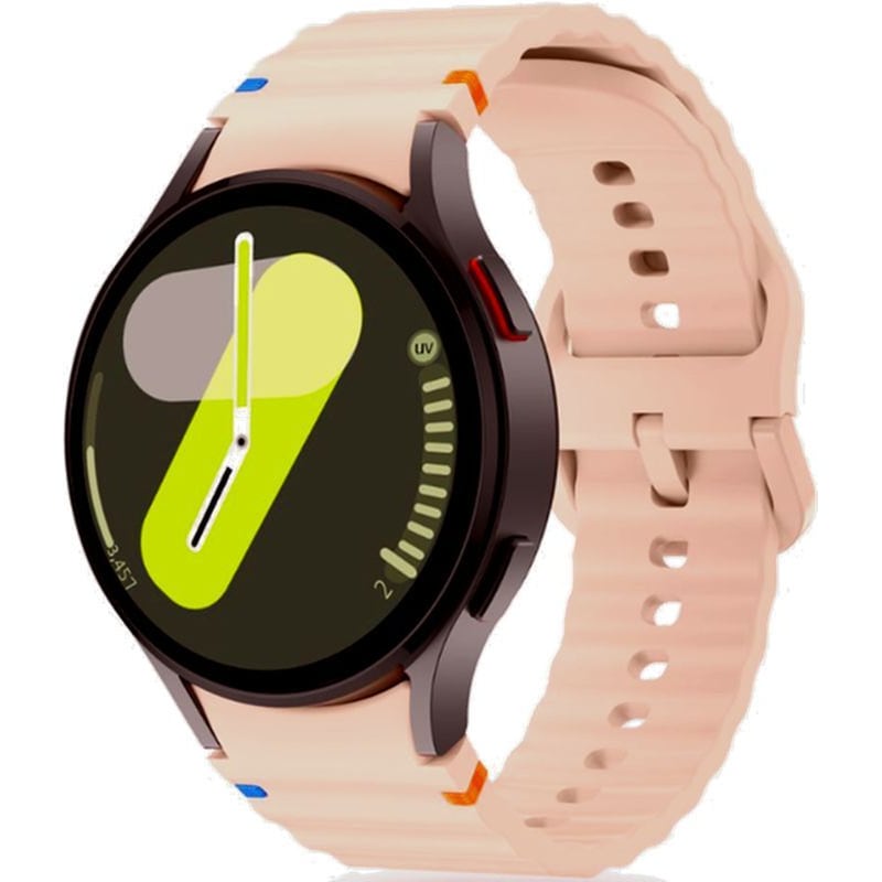 TECH-PROTECT Λουράκι Samsung Galaxy Watch Fe / 7 / 6 / Classic 6 / 5 / 5 Pro / 4 / Classic 4 (47/46/45/44/43/42/40mm) - Tech-protect Silicone Sport Σιλικόνης - Pink (5906302313440)