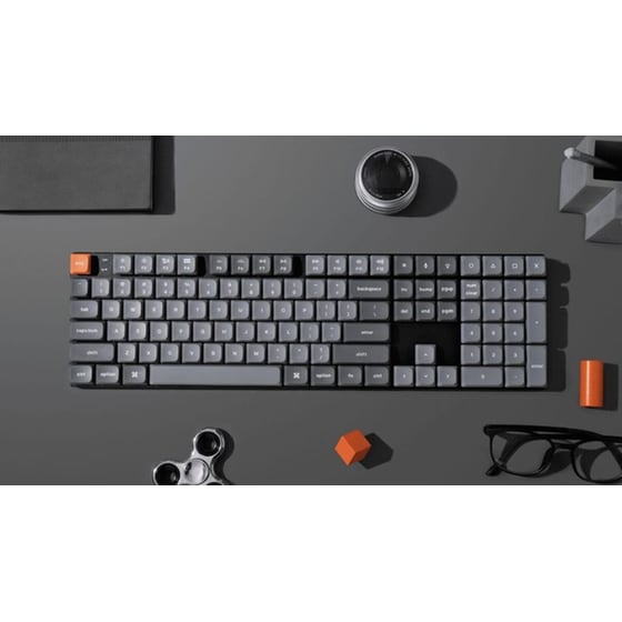 Keychron K5MH3 Gaming Ασύρματο Μηχανικό Πληκτρολόγιο RGB Μαύρο (US) image 2