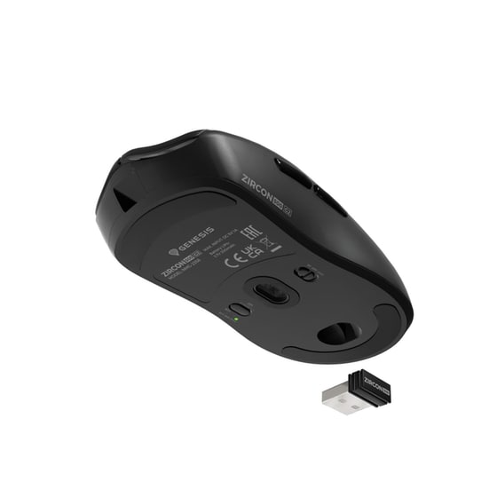 Genesis Zircon 500 Gaming Ασύρματο/Ενσύρματο Ποντίκι - Μαύρο image 3