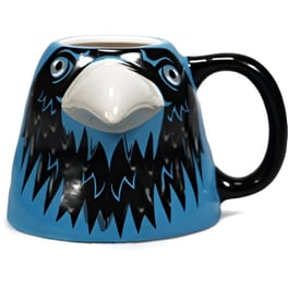 Κούπα 3D Half Moon Bay Harry Potter Ravenclaw Eagle Κεραμική 350 ml - Μπλε/Μαύρο