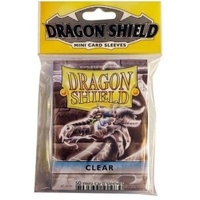 Dragon Shield Small Matte Clear 60-ct