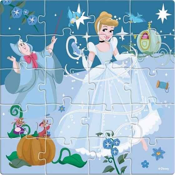 Σετ Παζλ Luna Toys Μαγνητικό Princess (σετ 3x20 Τμχ) image 4