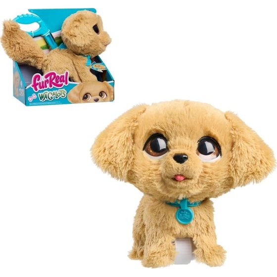 Λούτρινο Διαδραστικό FurReal Wag-A-Lots Golden Retriever Σκυλάκι με Κίνηση & Ήχο 20cm image 2
