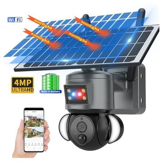 Wifi Solar Dom Camera Ultrahd 3k Jk14-s528-3mp image 14