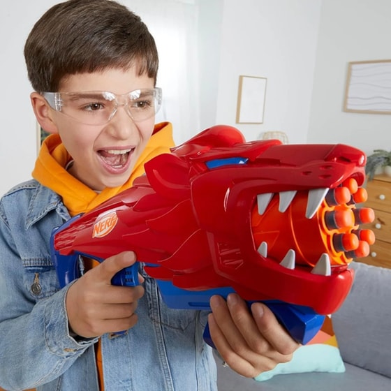 Εκτοξευτήρας Hasbro Nerf Junior Lionfury (F8646) image 5