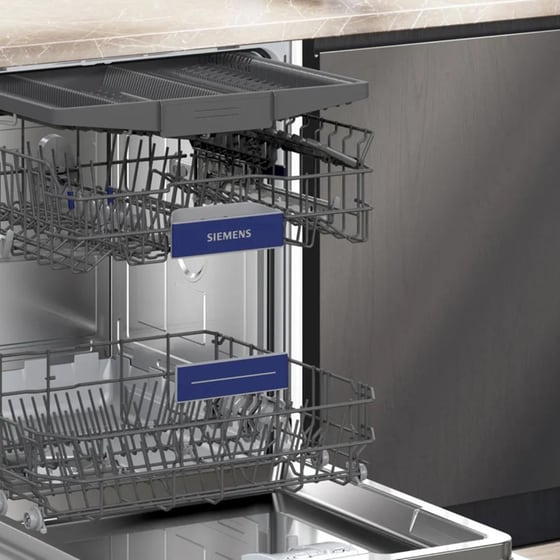 SIEMENS iQ300 SN53ES27VE για 14 Σερβίτσια Εντοιχιζόμενο Πλυντήριο Πιάτων Μαύρο/Inox image 3