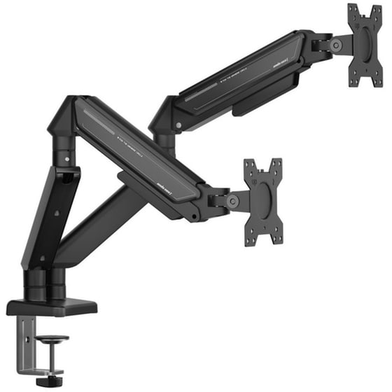 Anda Seat Βάση Γραφείου για 2 Οθόνες έως 32" με Βραχίονα - Μαύρο image 1