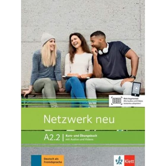 Netzwerk neu in Teilbanden : Kurs- und  Ubungsbuch A2.2 mit Audios und Videos image 0