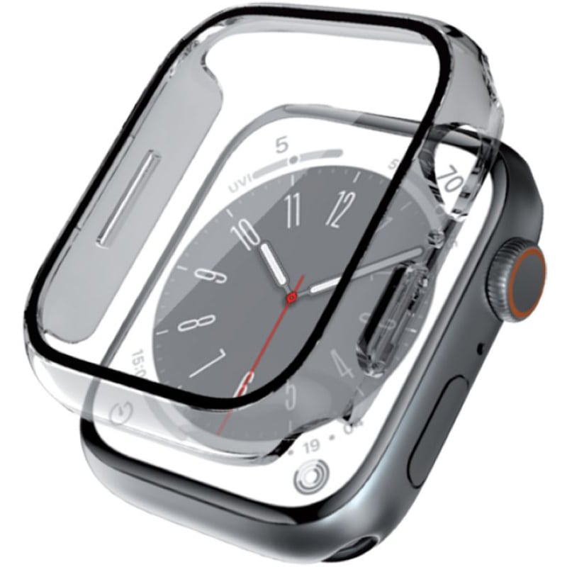 CRONG Θήκη Crong Hybrid Watch Case για Apple Watch 40mm - Clear