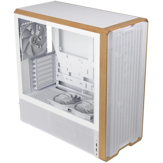 Κουτί Desktop Lian Li Lancool 217 Gaming Midi Tower με Πλαϊνό Παράθυρο - White image 0