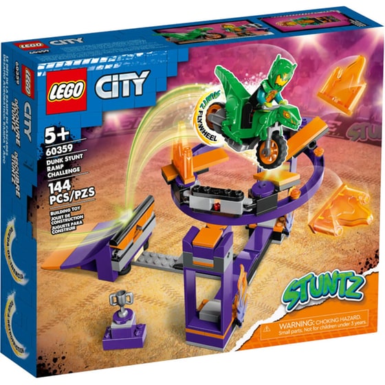 LEGO® City Dunk Stunt Ramp Challenge (60359) image 0