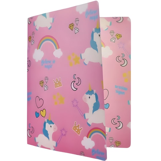 Ντοσιέ Coolbee με 2 Κρίκους Unicorn image 1