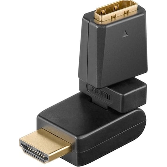 Αντάπτορας Goodbay 360° 60757 HDMI Male σε HDMI Female image 0